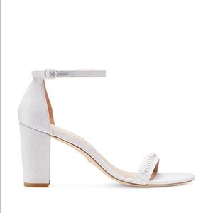 Stuart Weitzman Nearlynude Demipearl Sandal